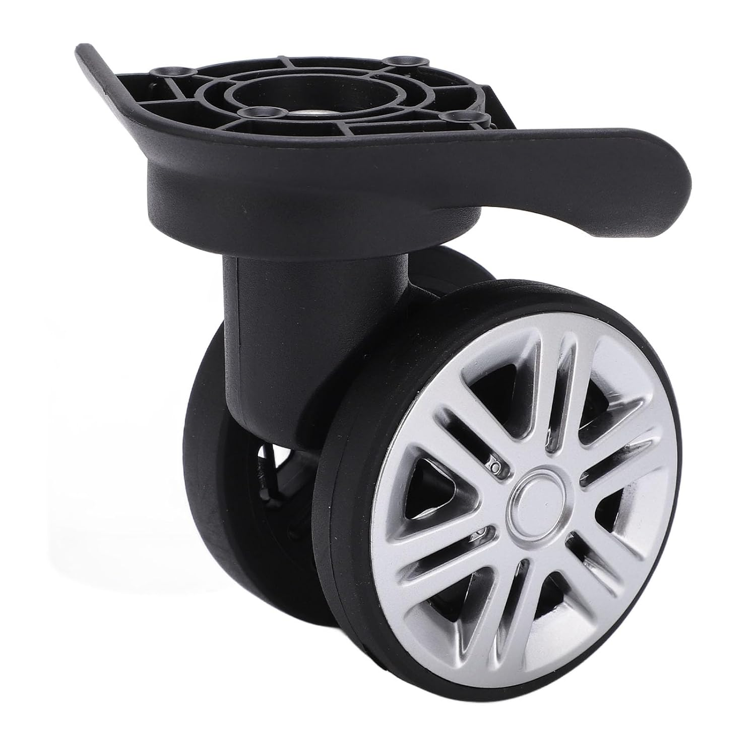 2 Pcs Luggage Wheels, Suitcase Wheels Replacement Luggage Travel Suitcase Wheels Plastic Luggage Mute Wheel Suitcase Wheel Repair image number 5