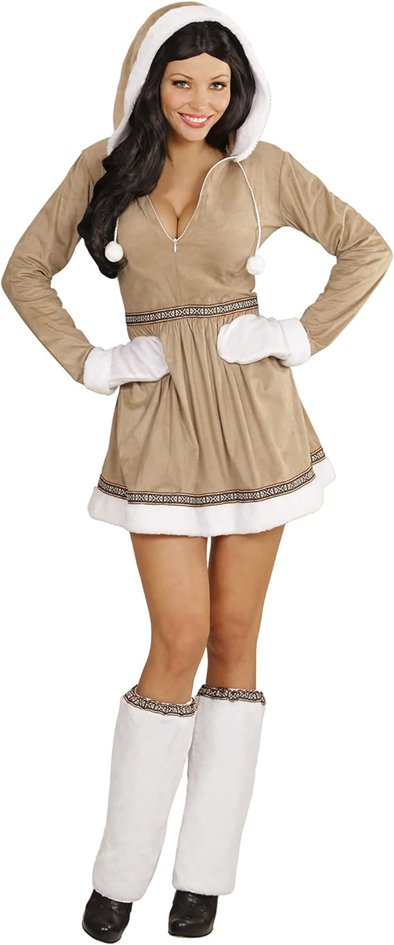 Eskimo (Hooded Dress, Legwarmers, Gloves) - (XL)