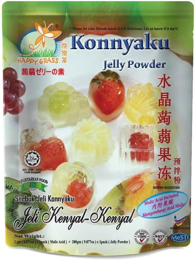 Happy Grass Konnyaku Original Jelly Powder 280G image number 1