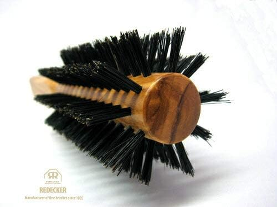 Redecker Olive Wood Roll Hair Brush (Boar Hair) image number 2