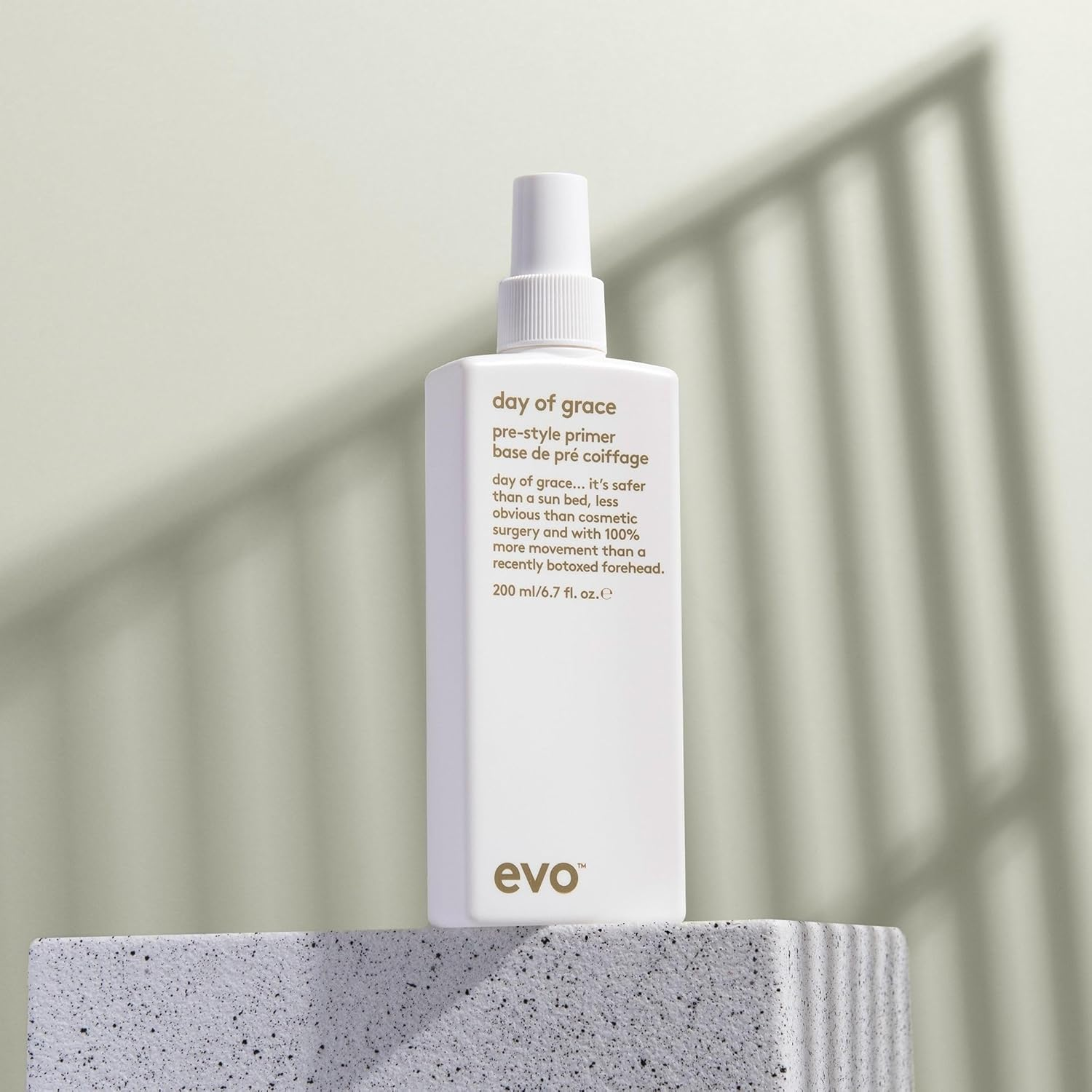 Evo Day of Grace Pre-Style Primer - Leave-In Heat Protectant Spray - Detangles & Smooths Hair - 200Ml / 6.8Fl.Oz image number 5