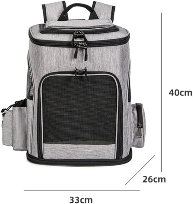 Cat Bag Dog Carrier Pet Carrier Cat Backpack Carrier with Upgraded Waist Protection Pet Carrier Backpack Designed for Small Dogs Cats Cat Carrier Pet Bag Carrier image number 6