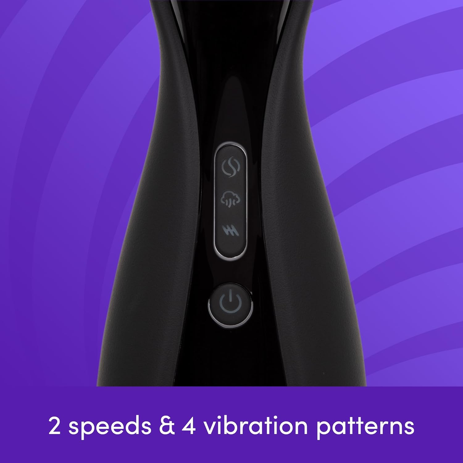 Lovehoney Blowmotion Sucking & Vibrating Male Masturbator - 4 Inch Soft Textured Canal Male Sex Toy - 3 Suction Modes, 2 Speeds & 4 Vibration Patterns - Rechargeable Adult Sex Toy for Men - Black image number 5