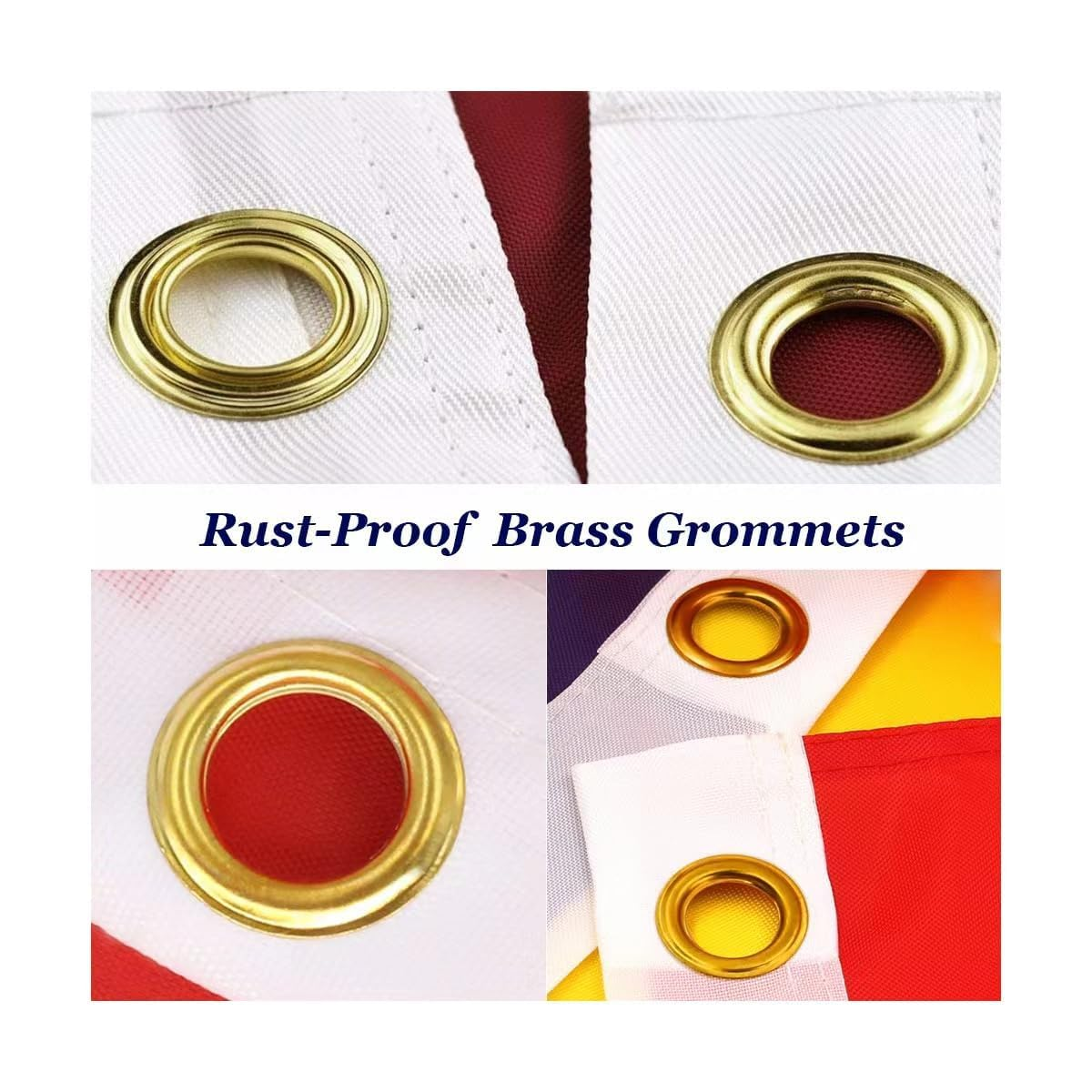 England Flag 90 * 150 CM, English Flag St George'S Cross Flag, Polyester Thickness, Fade Resistant, Brass Grommets, Canvas Header, Indoor,Outdoor, Vibrant Colors,Not Fear of Rain and Snow image number 5