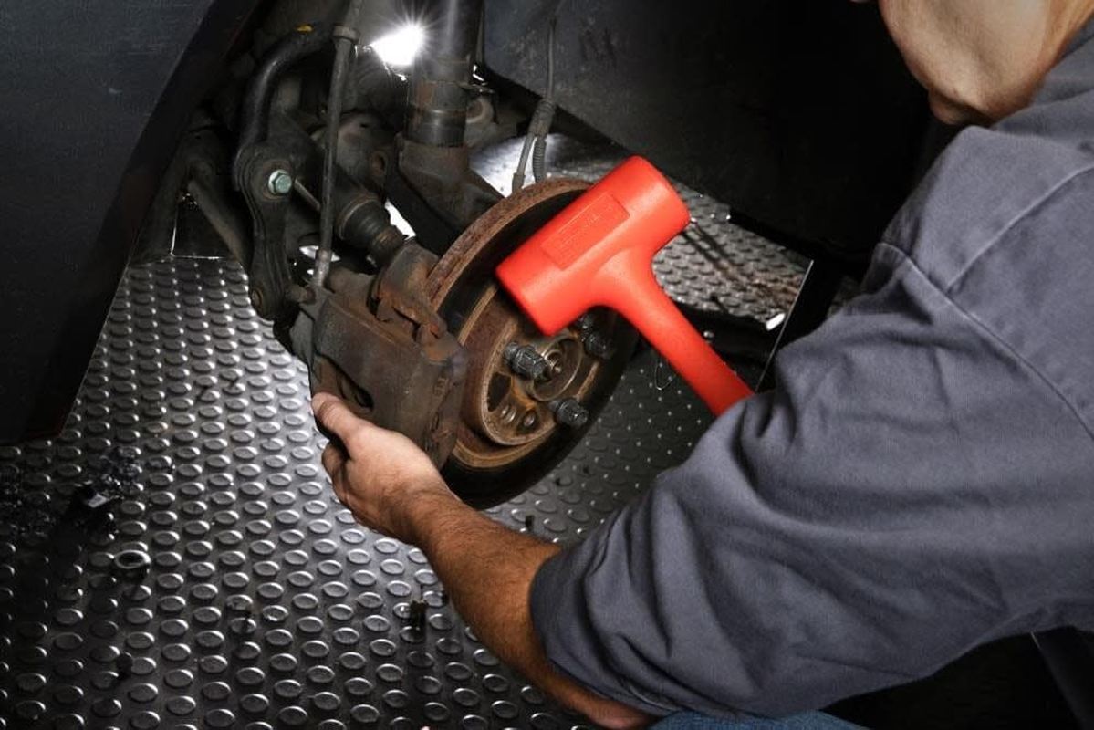 GEARWRENCH 82244 Dead Blow Hammer with Polyurethane Head, 54 Oz, Red and Black image number 2