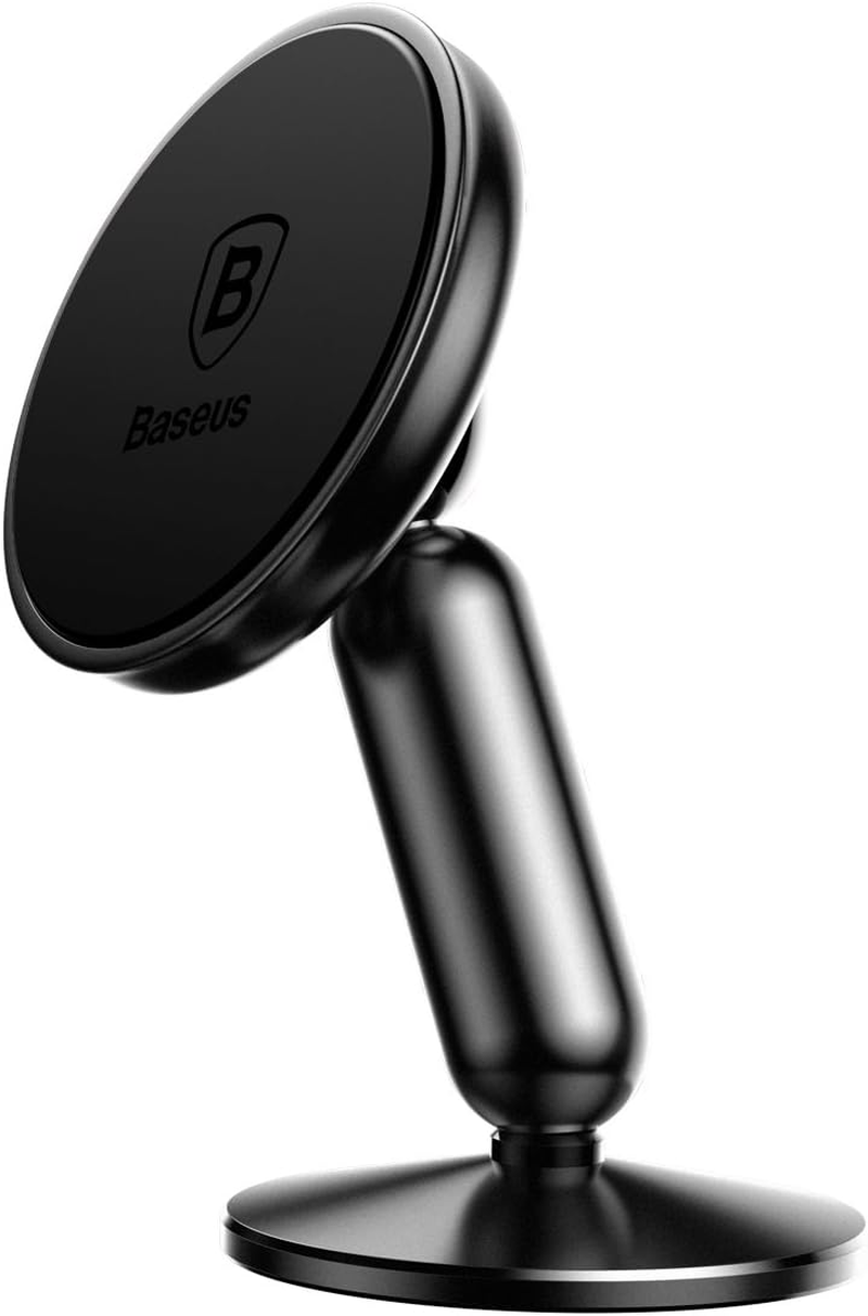 Baseus SUYZD-01 Mobile Phone Holder for Car Bullet on On-Board Magnetic Black for LG G4 Stylus/G Stylo image number 1