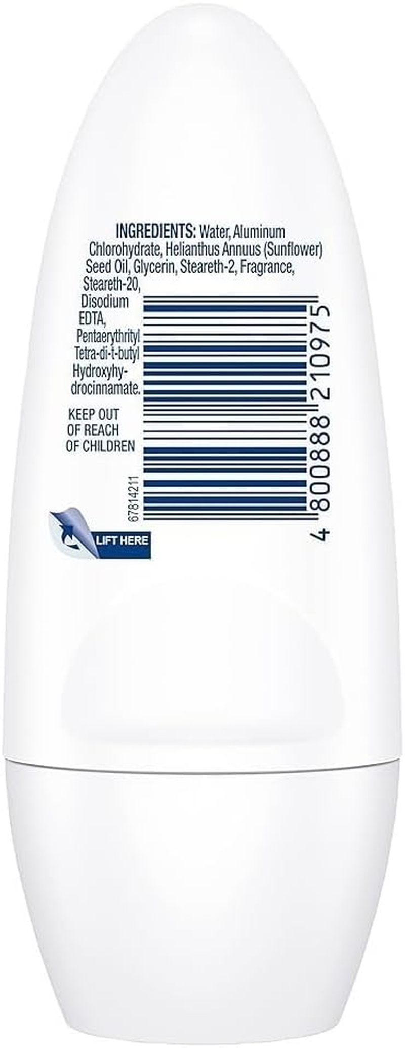 Dove Antiperspirants/Deodorants Coconut & Jasmine, 50Ml image number 4