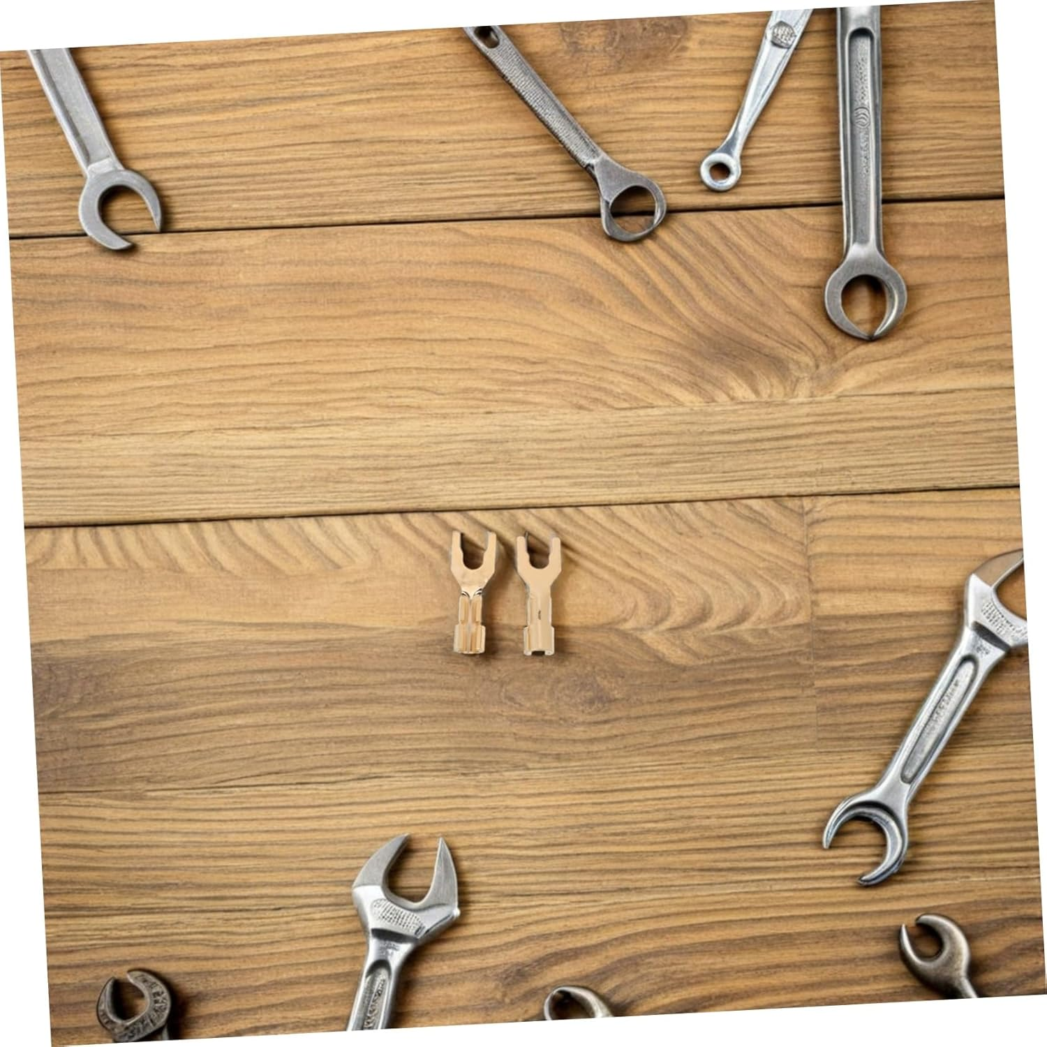 BAZEITFLOW 2Pcs Banana Speaker Cable Plugs with Plating Y Spade Connectors for Hifi Audio Systems Compatible with Home Theater Speakers and Secure and Signal Transmission image number 3