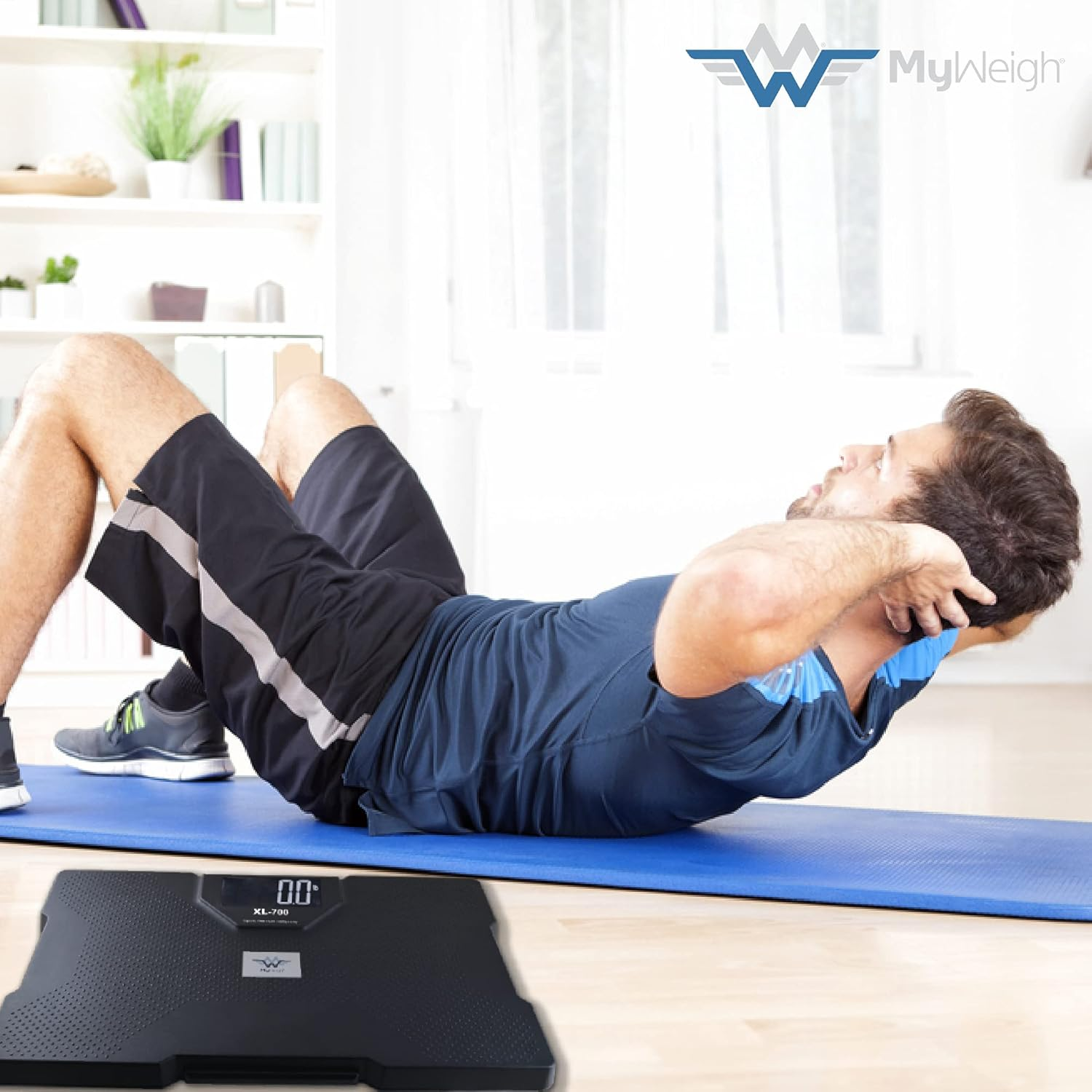 My Weigh Xl-700 Talking Bathroom Scale 700 Lb 320Kg image number 1