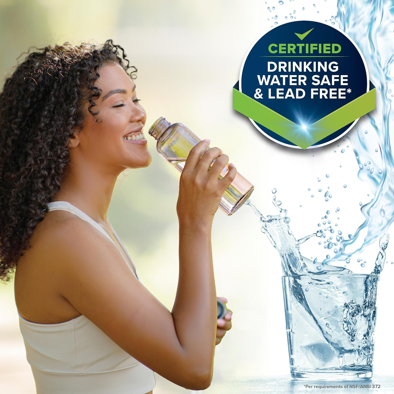 Camco 40064 RV Brass Water Pressure Regulator with Gauge image number 4