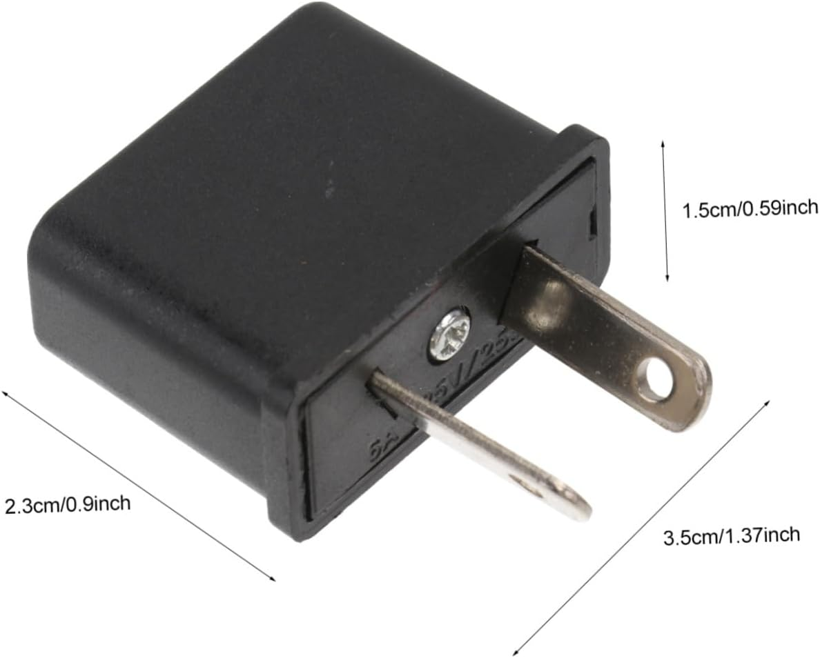 Gadpiparty Australia to America Travel Adapter 10A 250V Power Converter Flame Resistant Plug for International Travel Compatible Devices