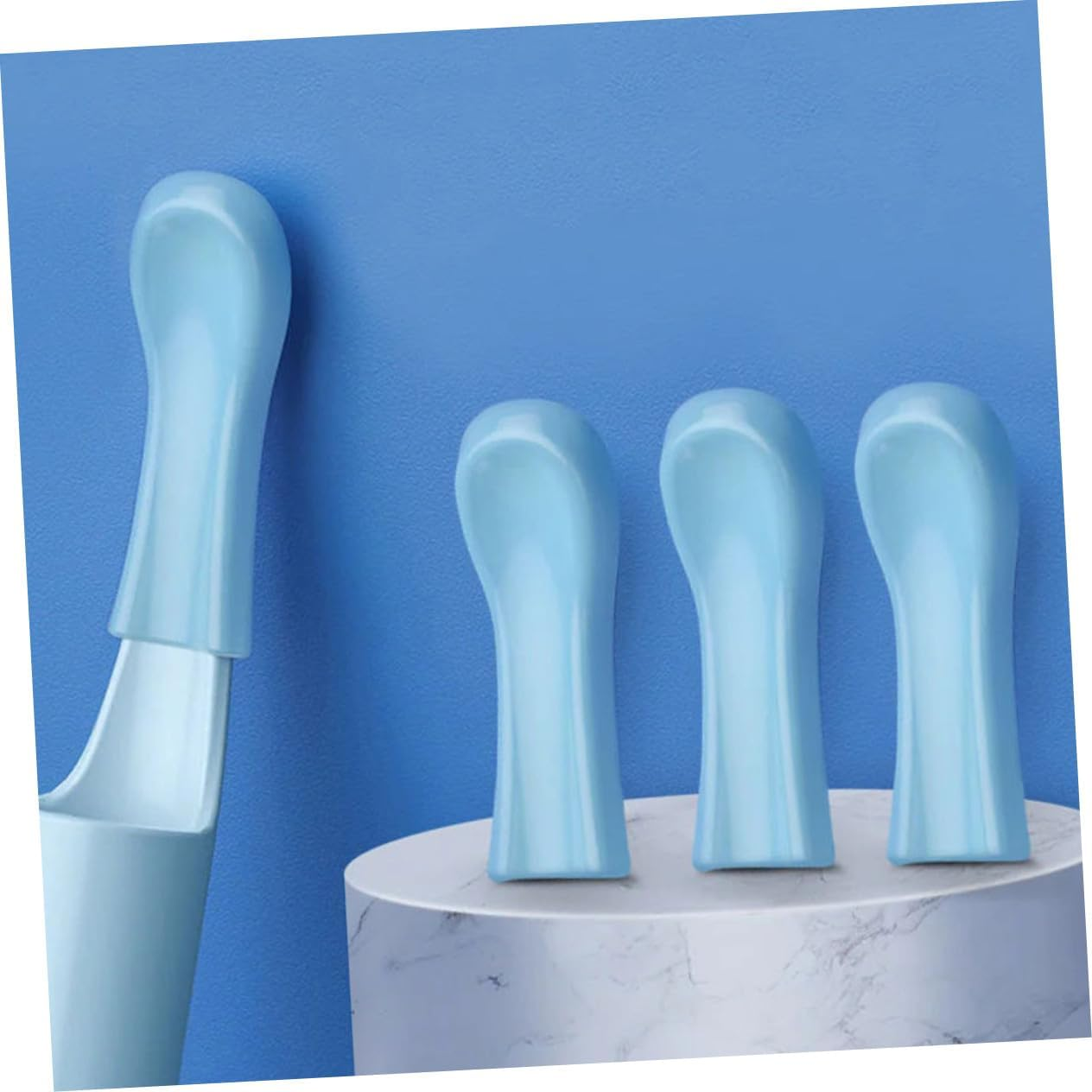 OATIPHO 30Pcs Earwax Removal Spoon Covers Replacement Sleeves Ear Cleaning Tool Covers Wet and Dry Use Visible Earwax Remover Kit for Teens and Adults image number 6