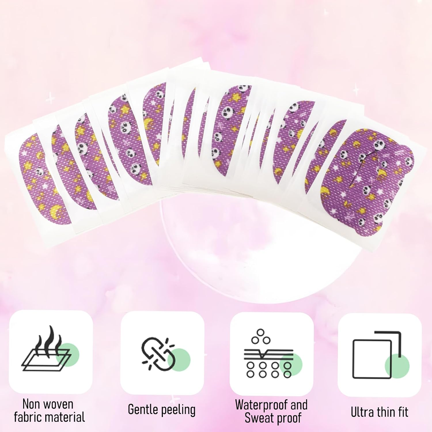 90 Pack Kids Mouth Tape for Sleeping anti Snoring Sleep Strips anti Snoring Sleep Tape Sleep Better Nose Breathing Improved Sleep anti Snoring Strips image number 2