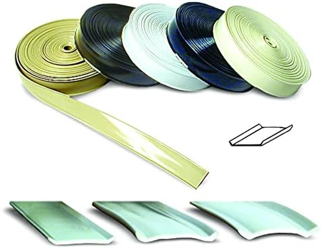 RV Designer E329, Standard Vinyl Insert Trim, 1 Inch Wide, 25 Foot Roll, Black image number 6