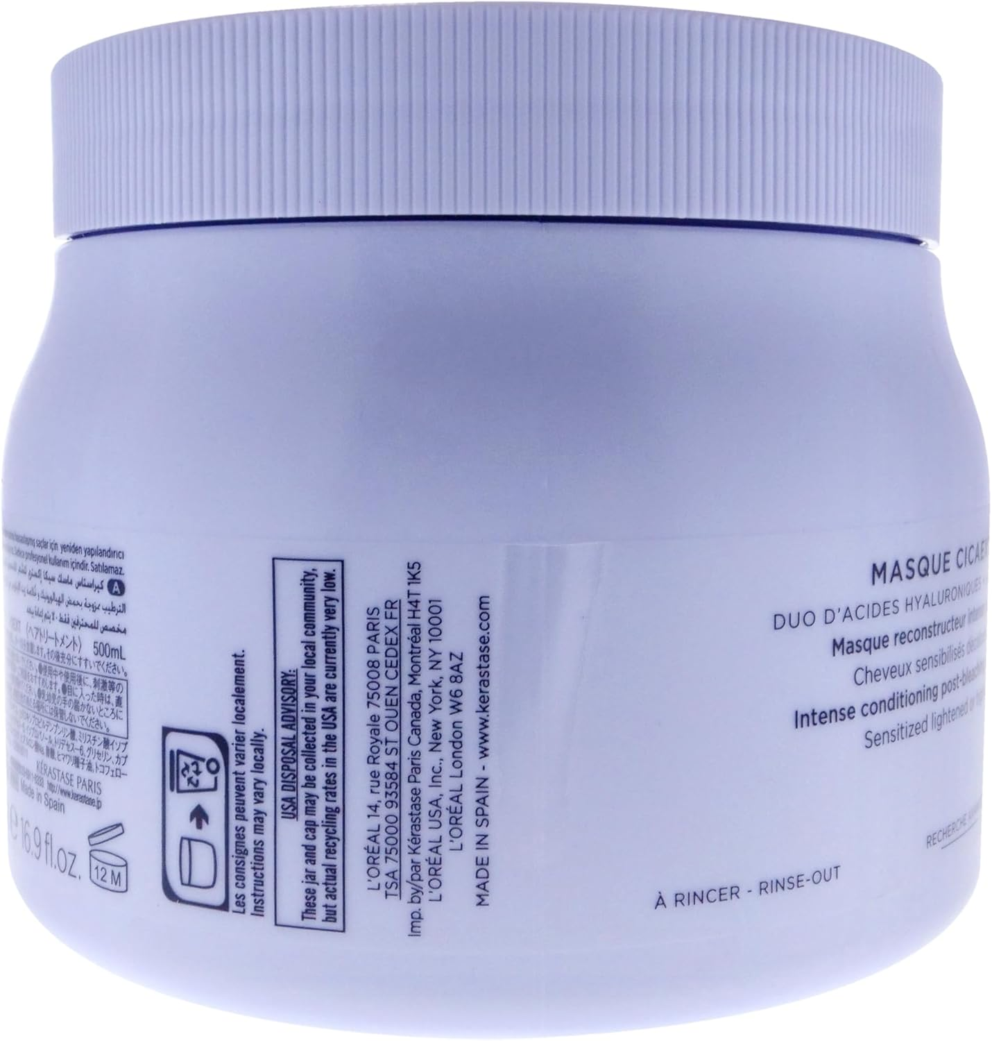 KERASTASE Blond Absolu Cicaextreme for Unisex - 16.9 Oz Masque