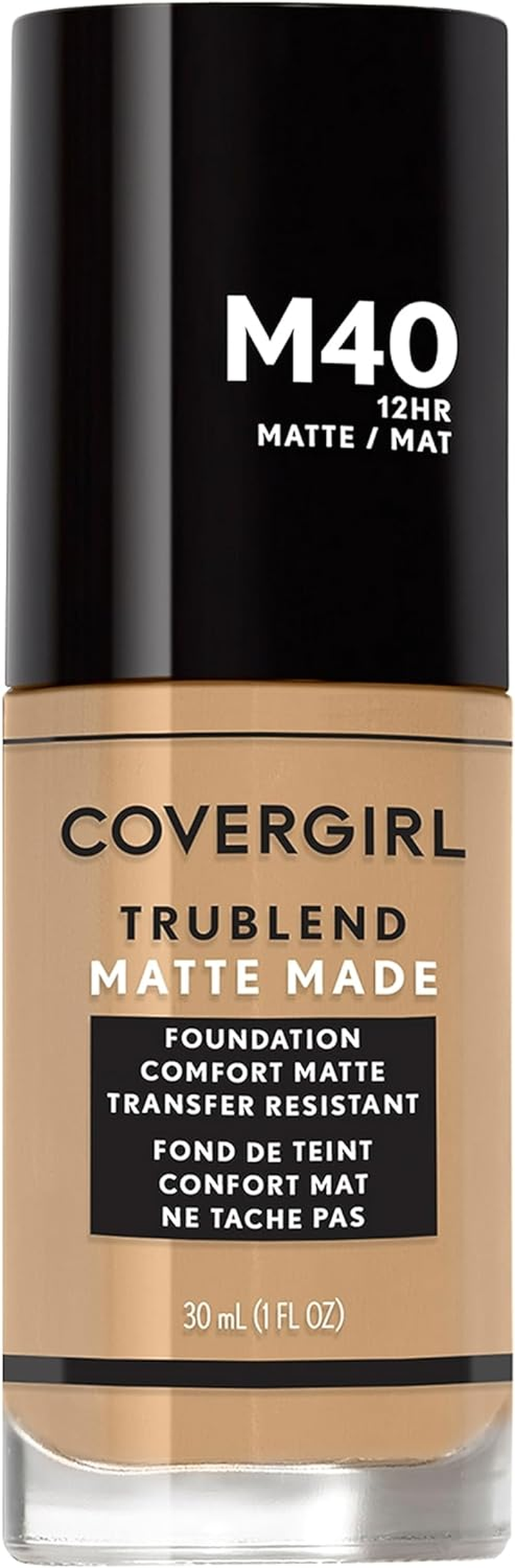 Covergirl Trublend Matte Made Foundation 30 Ml, L40 Classic Ivory