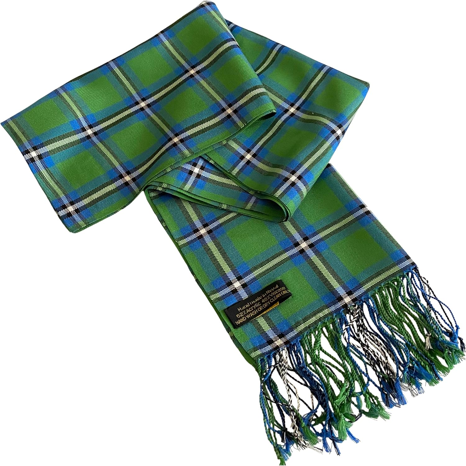 CJ Apparel Men'S Nepalese Tartan Design Fashion Scarf Seconds Scarves Fall/Winter Face Cover NEW
