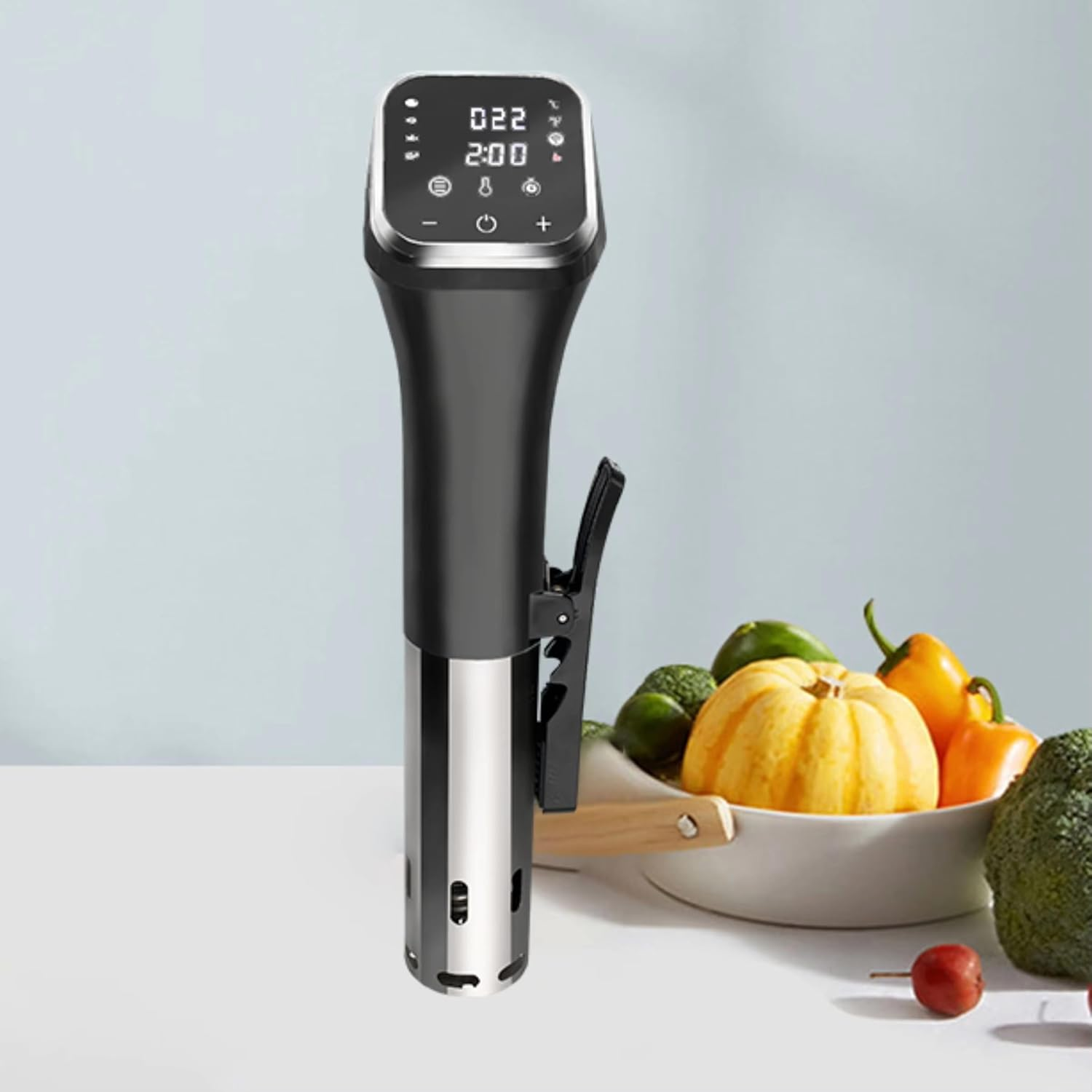 Forubar Sous Vide Cooker, Sous-Vide Cooker Precision Control with Wifi APP, 1100W Sous Vide with App Preset Menus Recipes Precise Temperature & Timer image number 5