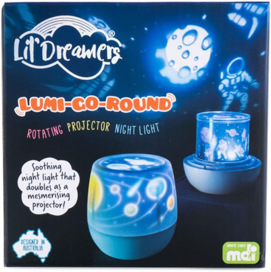 Lil Dreamers Lumi-Go-Round Space Rotating Projector Light image number 3