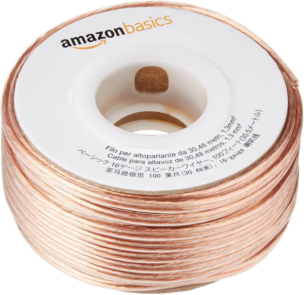Amazon Basics 16-Gauge Speaker Wire Cable, 30.48 Meters image number 6