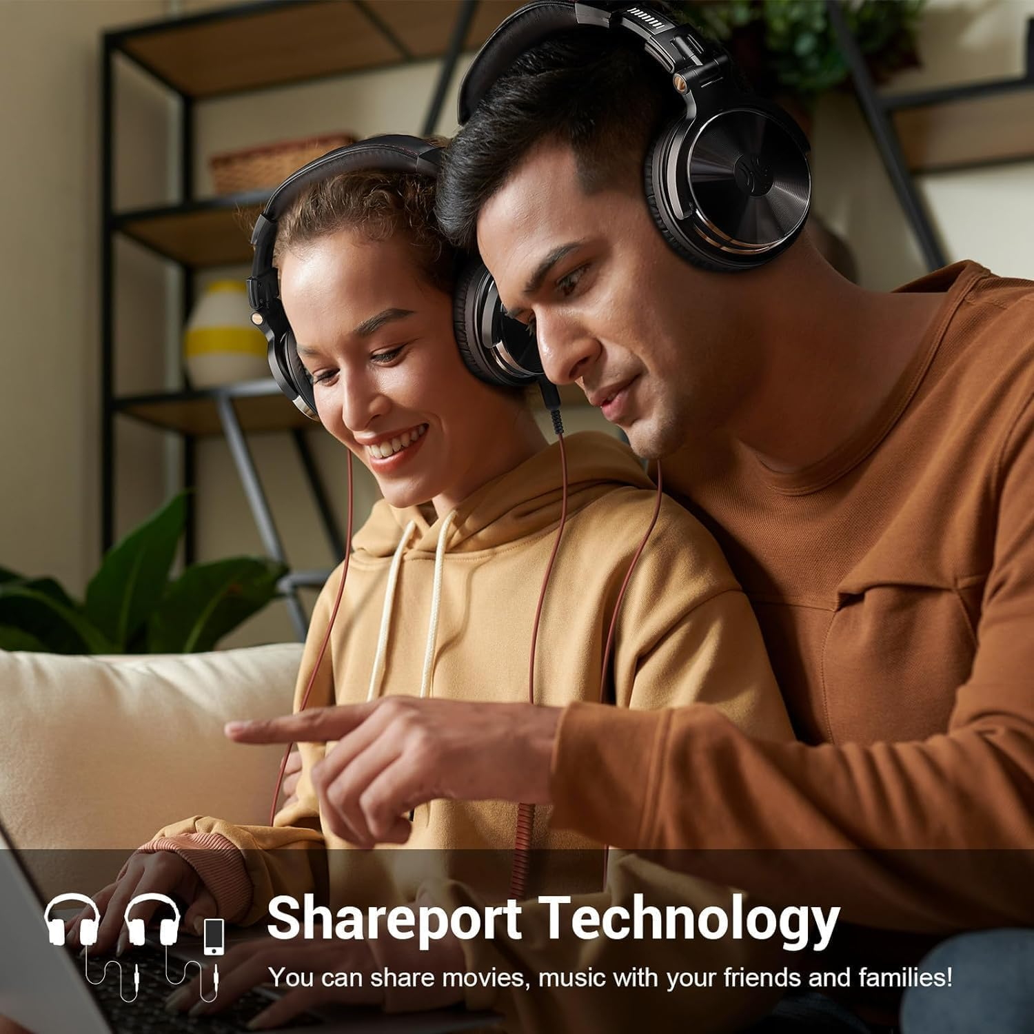 Oneodio Pro-10 Wired over Ear Headphones Hi-Res Studio Monitor & Mixing DJ Stereo Headsets with 50Mm Drivers and 3.5Mm/6.35Mm Jack for AMP Computer Recording Podcast Keyboard Guitar Piano - Black image number 1