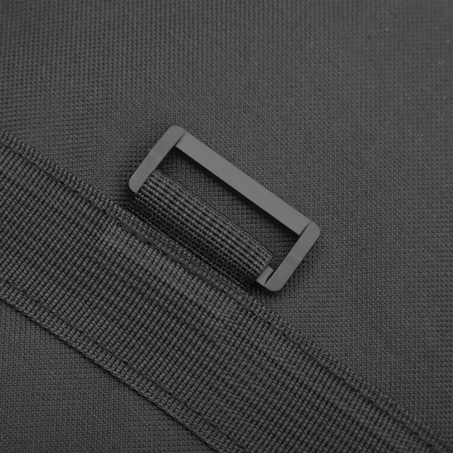 Iplusmile Large Capacity Canvas Recurve Case with Internal Strap System for Secure Storage Multifunctional Hunting Tote Bag Shoulder Pouch in Black Fade and Wear Resistant for Outdoor Use image number 2