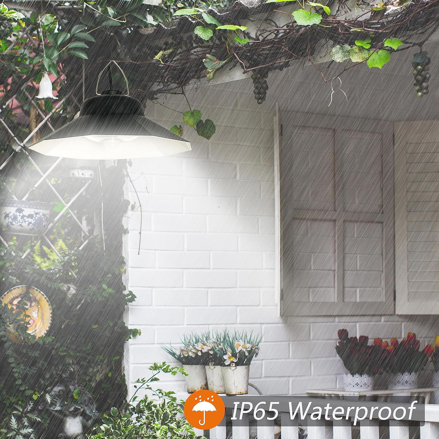 Solar Lights Indoor Outdoor 1200LM, Motion Sensor Solar Shed Light Daytime Working 3 Colors Solar Powered Security Light with Remote for Gazebo Backyard Home Barn Shed Tent image number 1