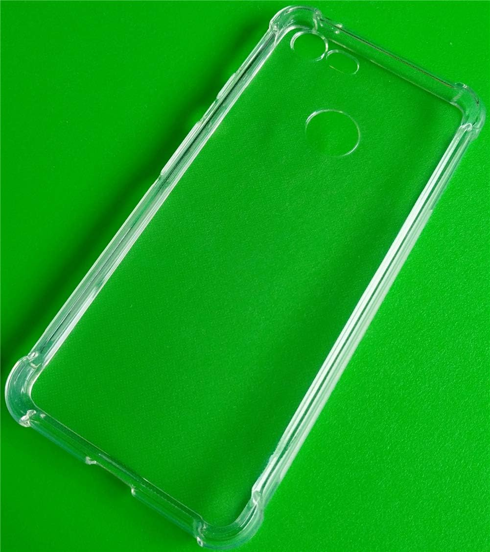 USTIYA Case for Google Pixel 3 XL Clear TPU Four Corners Protective Cover Transparent Soft image number 1