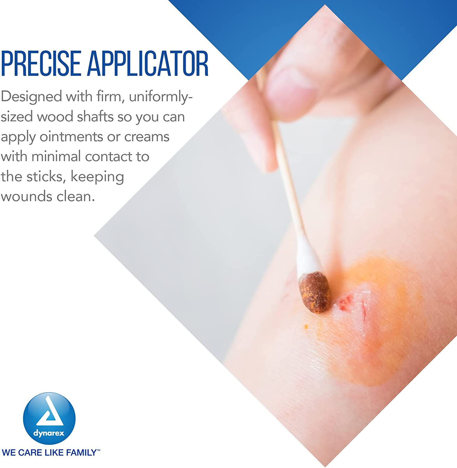 6" Cotton Tipped Applicators, Sterile, 1S, Box of 100 image number 1