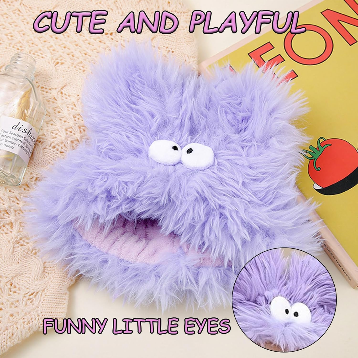 KASESSS 2-Piece Skincare & Spa Headband - Fleece Elastic Headbands for Women, Girls - Washing Face, Yoga, Sports image number 1