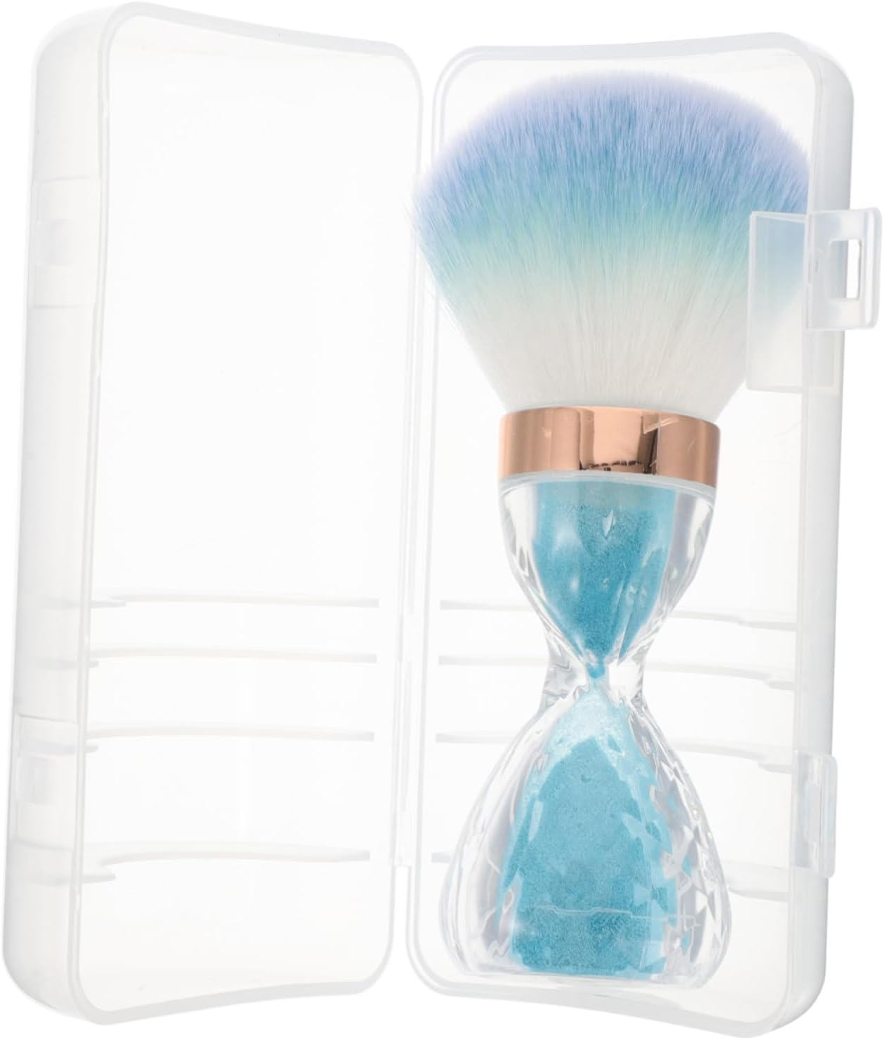 FOYTOKI Professional Nail Brush Cleaner Makeup Scrub Brush for Nail Art Barber Tools