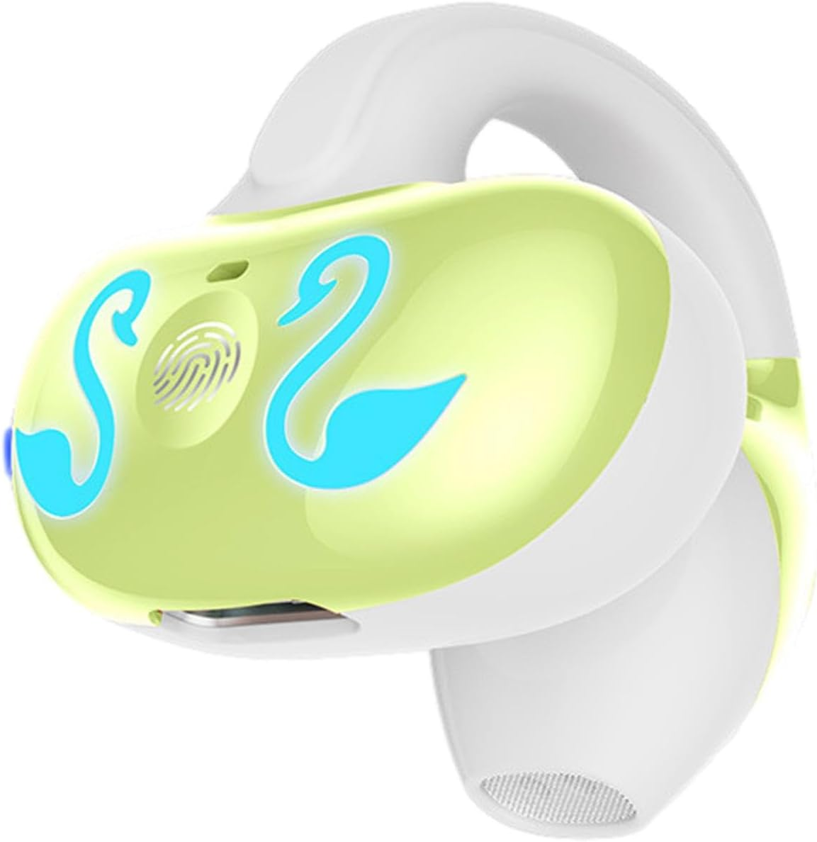 Wireless Ear Clip Headphones - Open Ear Wireless, Bone Conduction Gym Headphones, 5.3 Sports Headphones | 10 Hours Music Playtime, Wireless Sound for Smartphone, Laptop, Trucker, Outdoor Exercise