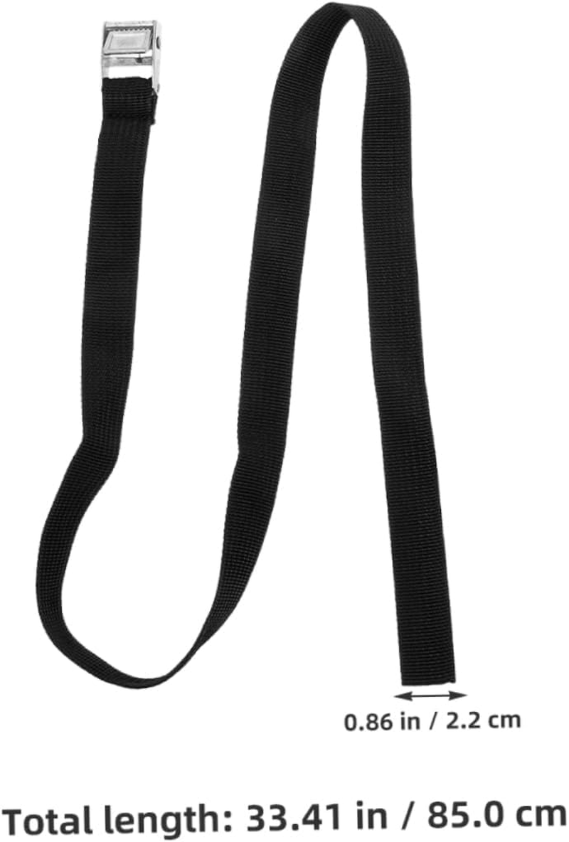 3Pcs Elastic Surfboard Straps with Metal Buckle Heavy Duty Luggage Straps for Secure Binding and Quick Multifunctional Fitness Gear Belt for Travel and Gym Use image number 3