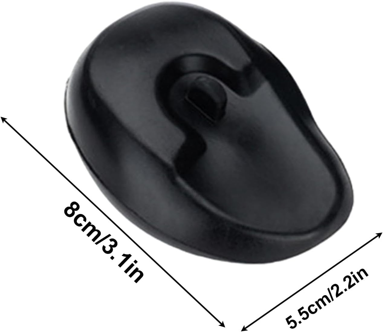 Wezalget Ear Covers for Hair Dye - Ear Shield Protective Cover | Reusable Ear Protectors, Silicone Hair Perm Shield, Waterproof Hair Dye Earmuffs, Hair Styling Tools - Pink image number 3