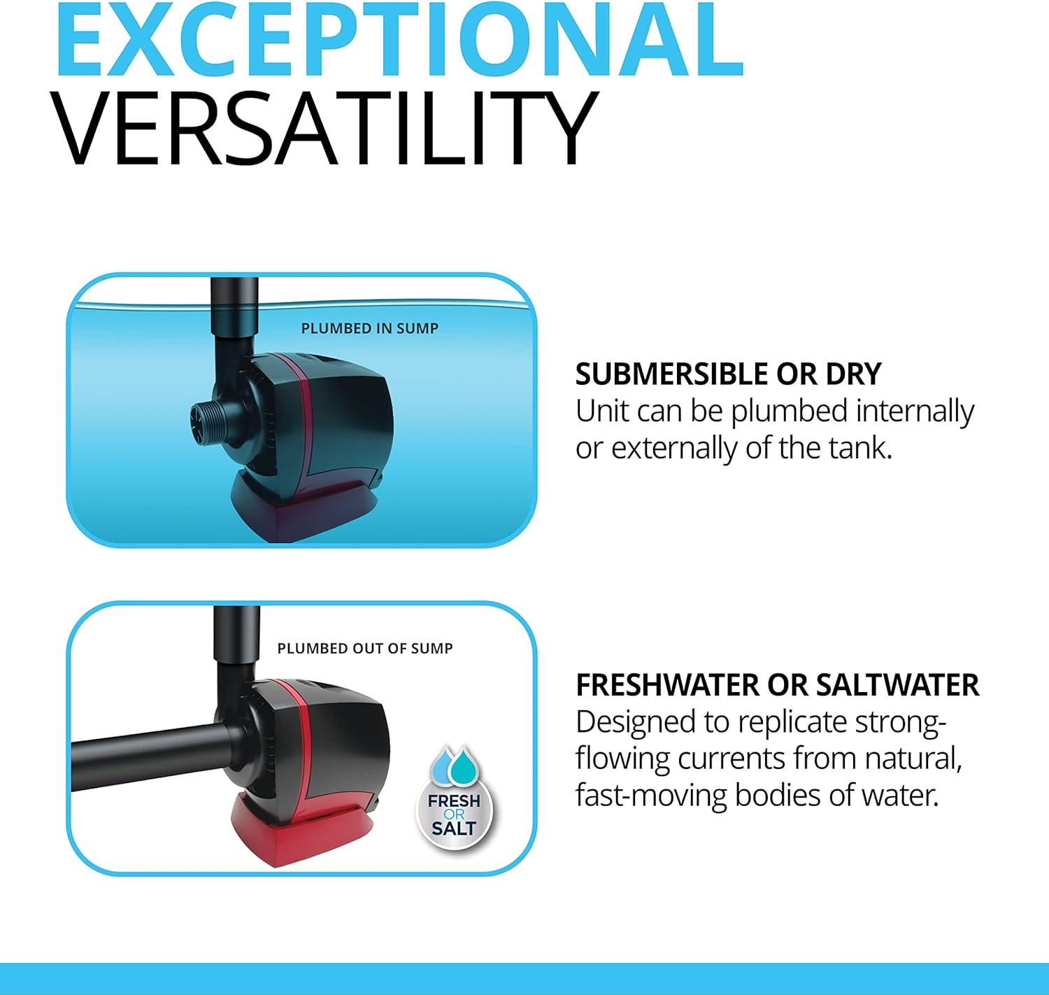 Fluval Sea SP4 Sump Pump for Freshwater & Saltwater Aquariums, 14337 image number 3
