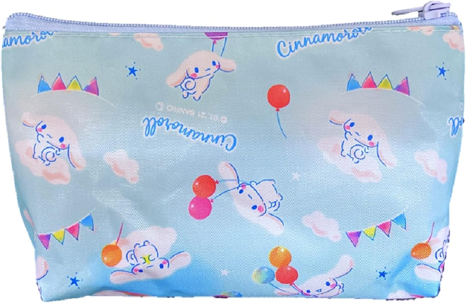 Sanrio Cinnamoroll Boat Type Cosmetics Pouch Bag (Sky), Sky Blue image number 5