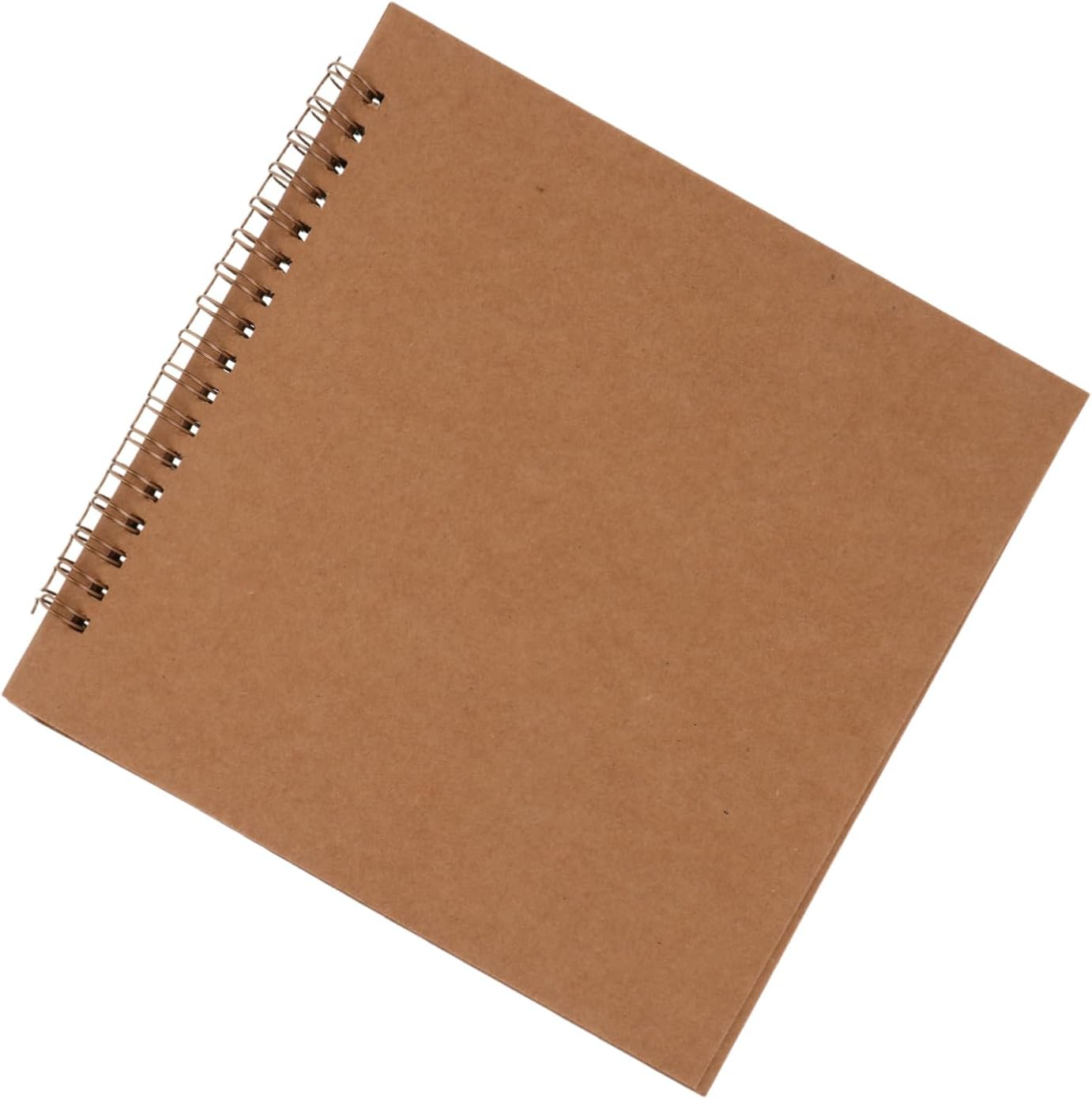 Photo Album Scrapbook Keepsake in Luxurious Brown Kraft Paper DIY Ample Storage Capacity Minimalist Modern Design for Couples Babies Weddings Families Travel image number 5