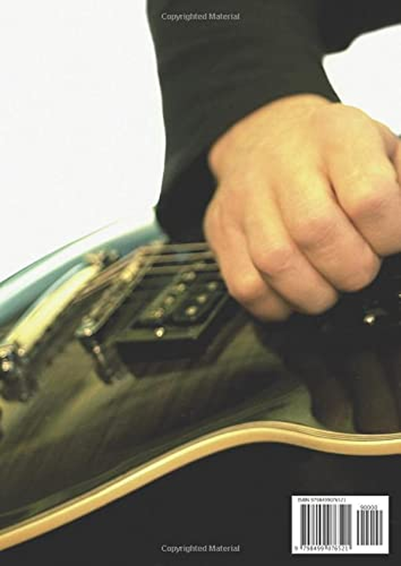 Guitar Tab Blank Manuscript Paper: 104 Pages, 9 Tabs per Page