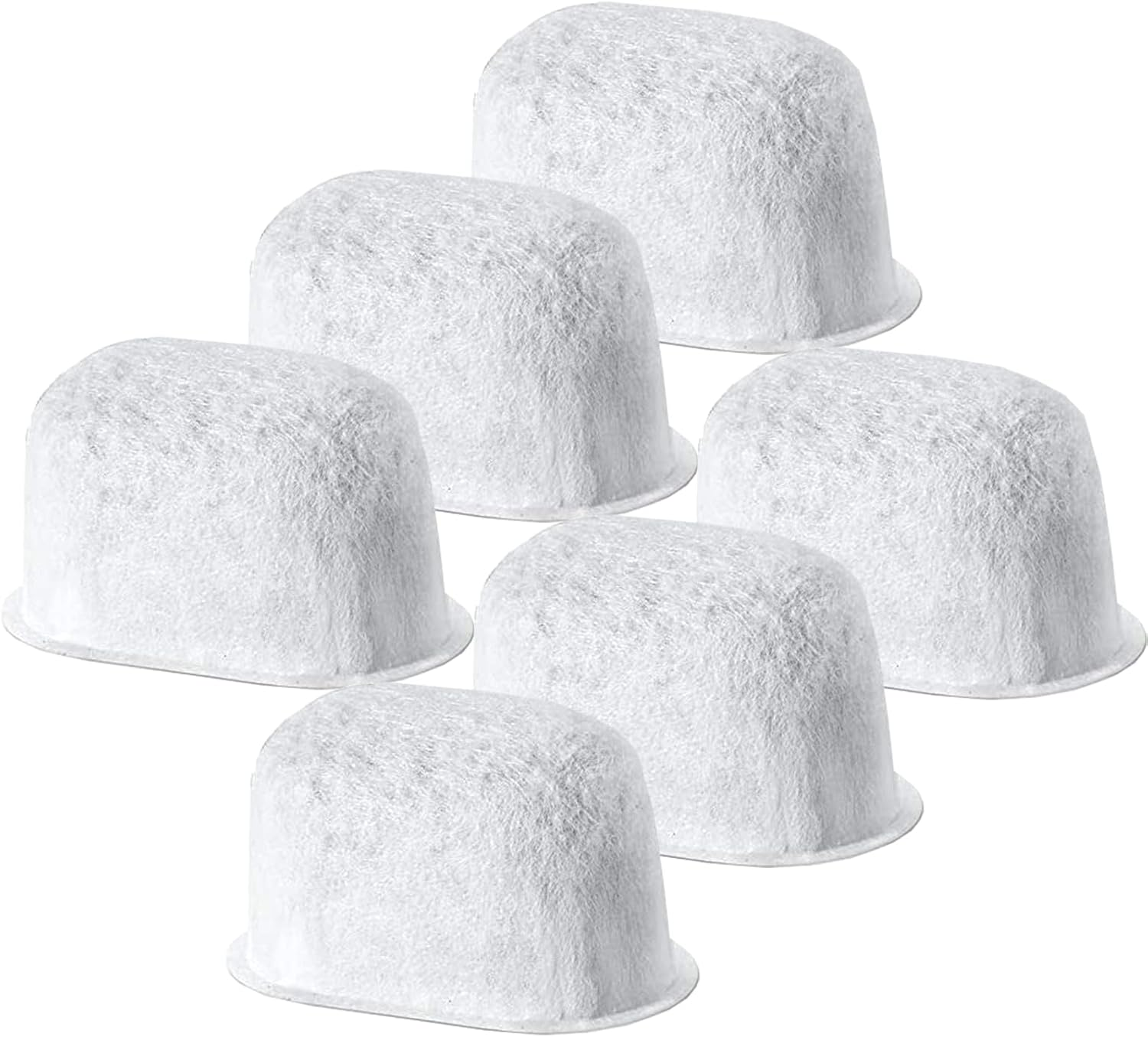 6-Pack Replacement Water Filter for Breville BWF100 BES870 BES810 BES990 BES980 BES920 BES900XL BES870XL BES860XL BES840XL BKC600XL Charcoal Water Filters Cartridge image number 2