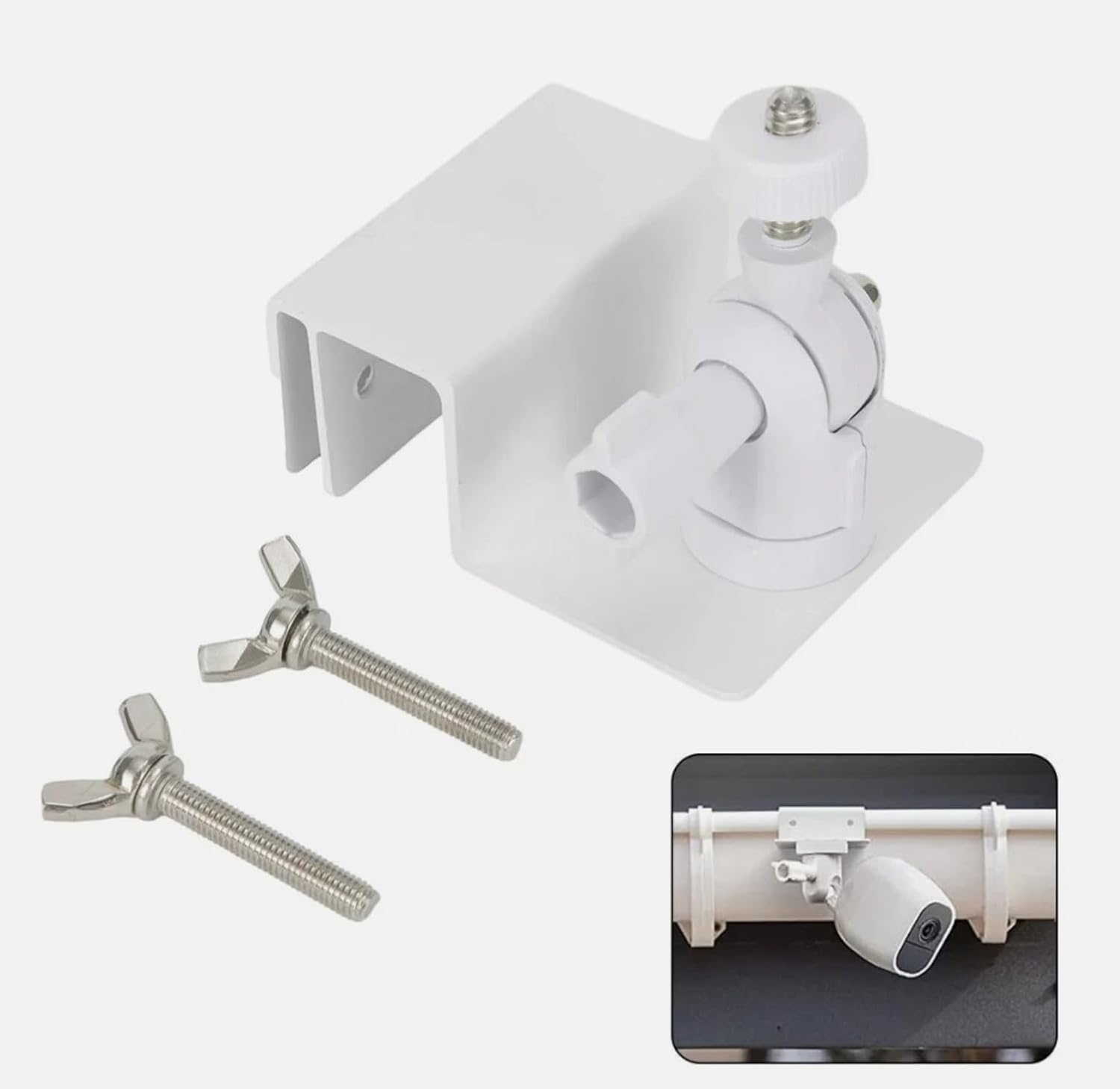 Weatherproof Gutter Mounts with Universal Screw Accessories Adapter for Outside, Compatible with Blink Outdoor, Blink Outdoor 4 & Blink XT2/XT Camera