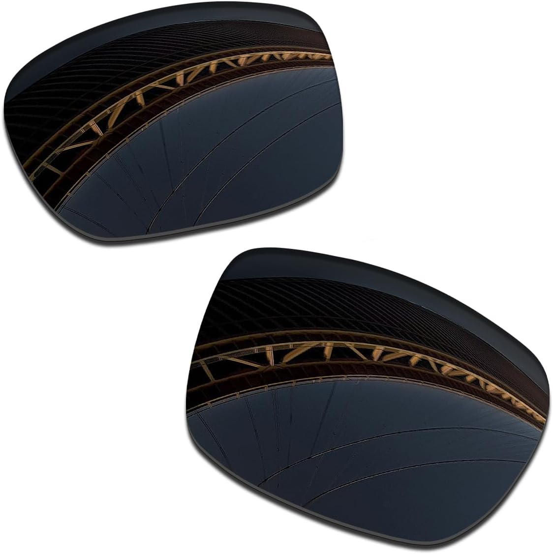 Lenzprose 1.5MM Polarized Replacement Lenses for Oakley Twoface OO9189 OO9256 Sunglasses, Anti-Scratch | Perfectly Fit