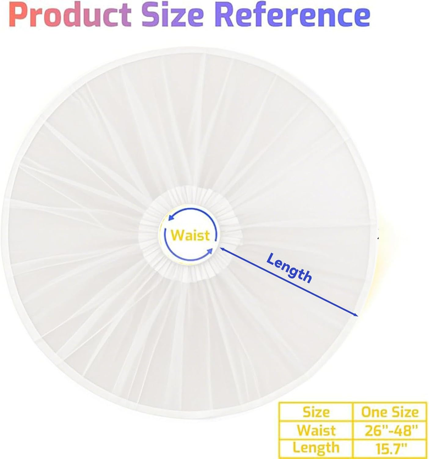 Tutu Skirt for Women - 4-Layer Vintage Tulle Pettiskirt | 1950S Fluffy Ballet Skirt, Adult Tutu for Dance, Costume & Photo Shoot image number 3