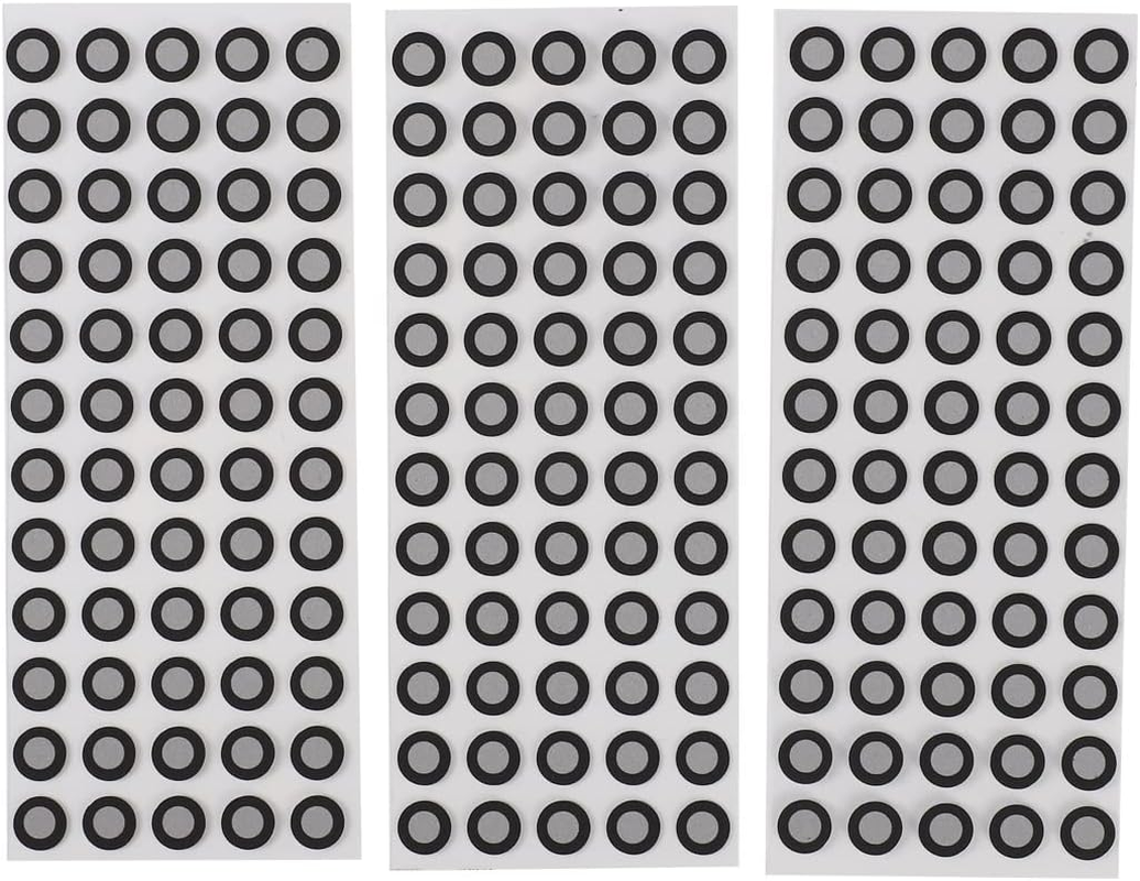 6Mm Positioning Targets with Black Contour for 3D Scaner,3D Scanning Markers/Dots/Stickers，Reference Point Markers/Reflection Markers/For 3D Scaning and Optical Tracking（1200 per Box） image number 4