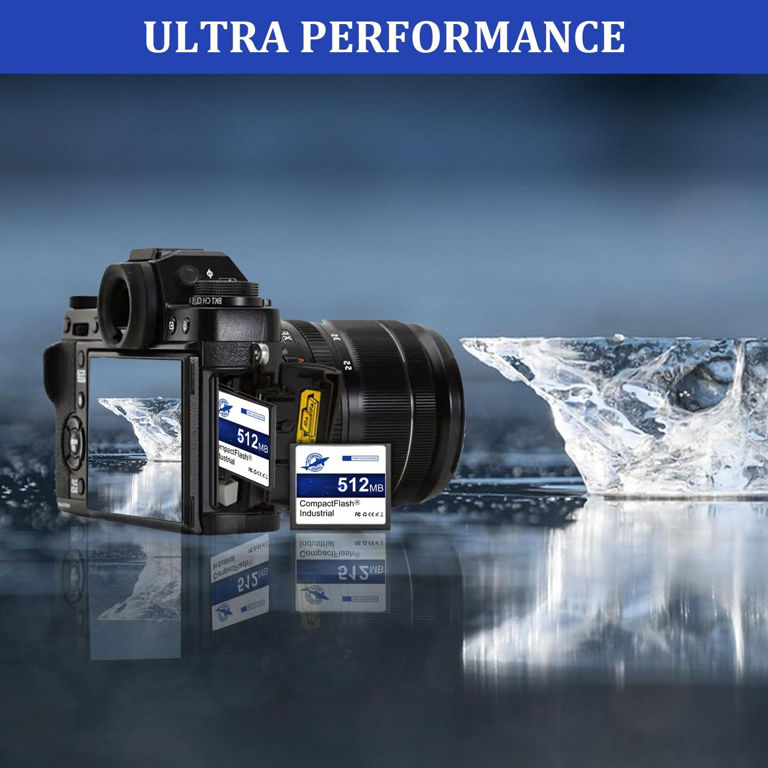 Dogfish Compact Flash Memory Card 512MB Industrial CF Type I Card for Industrial Equipment and Vintage Digital Cameras image number 3