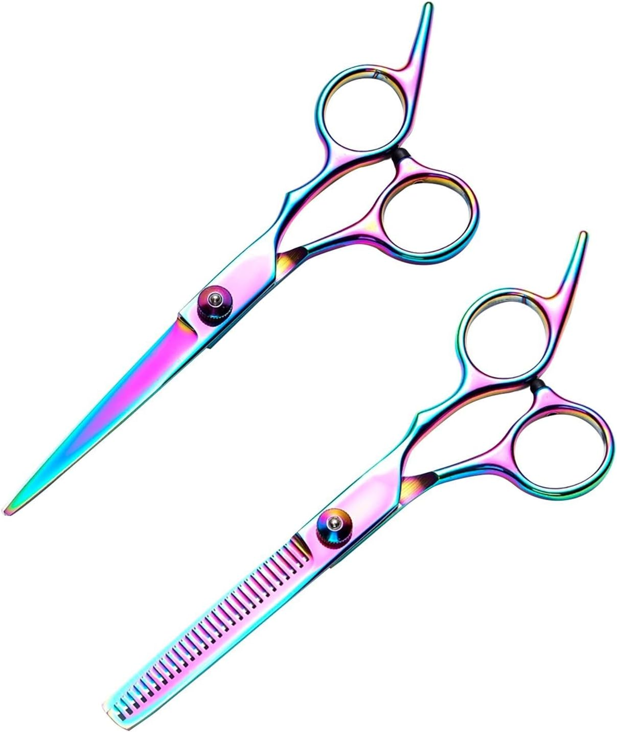 2 Pieces Hairdressing Scissors, Hairdressing Tools, Haircutting Accessories, Stainless Steel Scissors, Hair Repair Tools, Durable Scissors