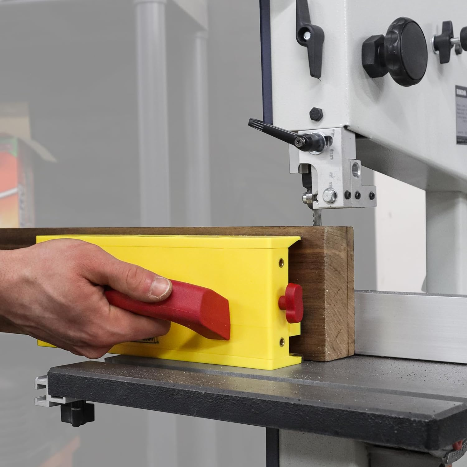 Milescraft 3407 Grabberpro LITE &ndash; Base Model. Push Block for Table Saws, Router Tables, and More. Single Adjustable Leg Repositions for Best Setup. NO ACCESSORIES. Assembly Required. image number 2