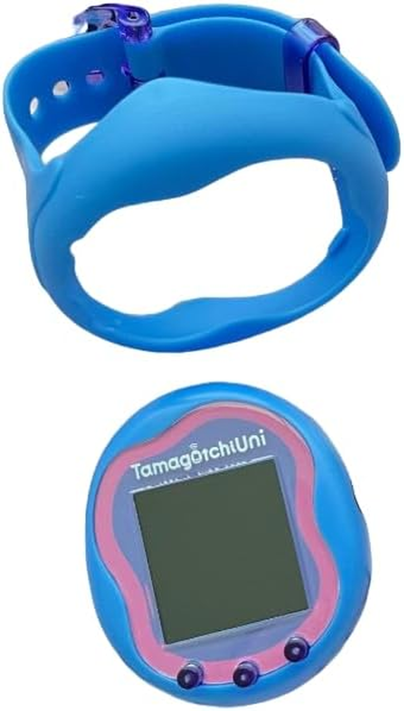 Bandai Tamagotchi Uni Virtual Pet, Blue, Multicoloured 43353 with Keyring Limited Edition (Bandai Spain Only) 43353 image number 2