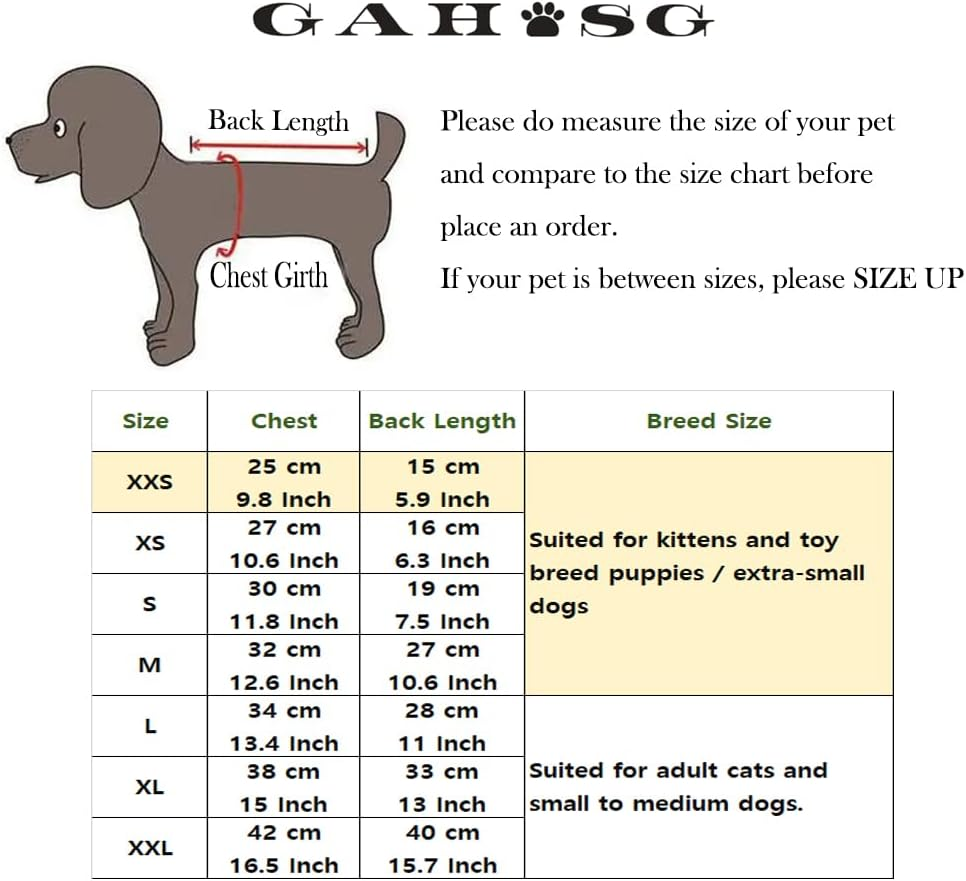 Small Puppy and Kitten Sweater, Knitted Sweater for Small Breed Dogs and Cats, Tailored for Tiny Toy Poodle Teacup Breeds like Chihuahuas, Terrier, Yorkies, XXS image number 2