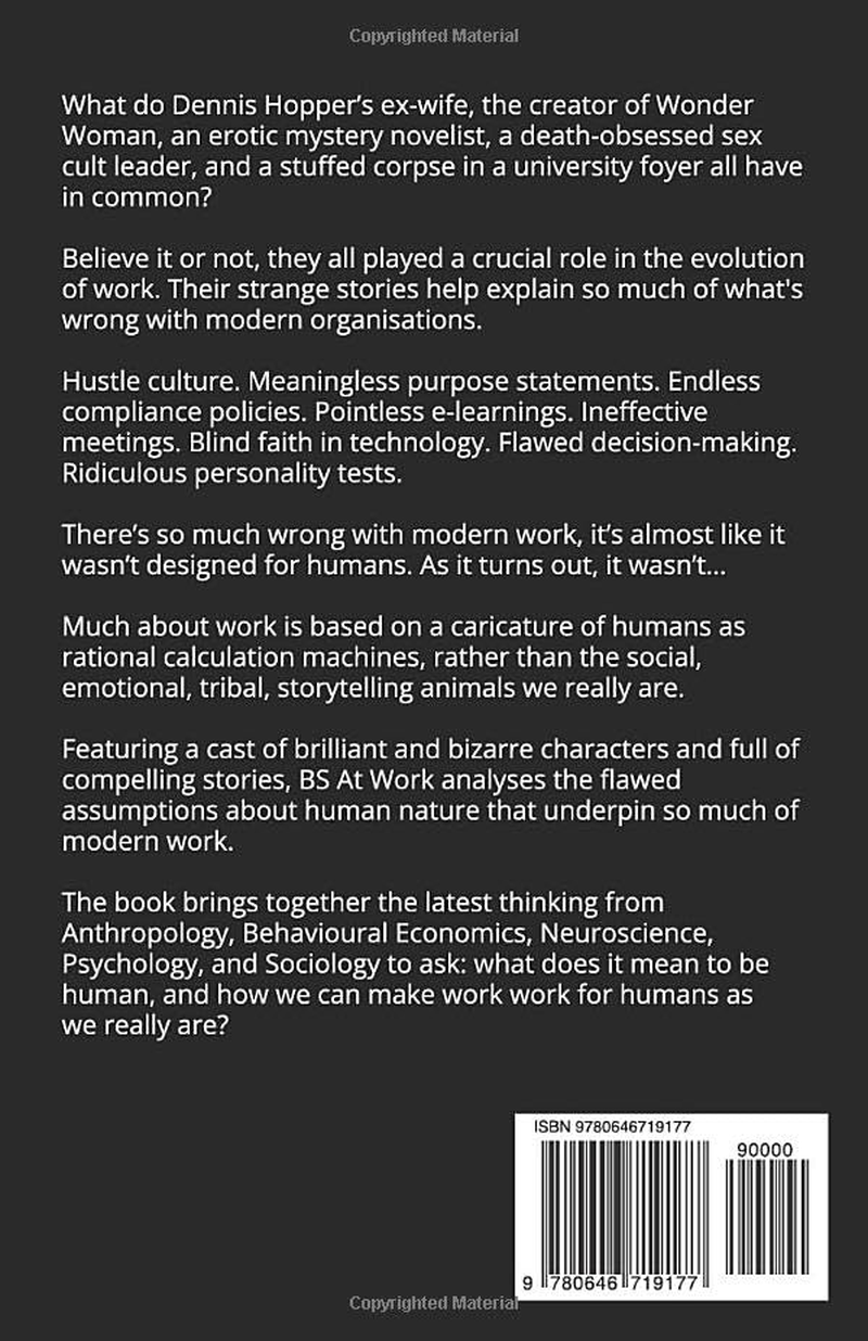 BS at Work: Why so Much of Modern Work Is Bullshit and How Behavioural Science Can Make It Better image number 1