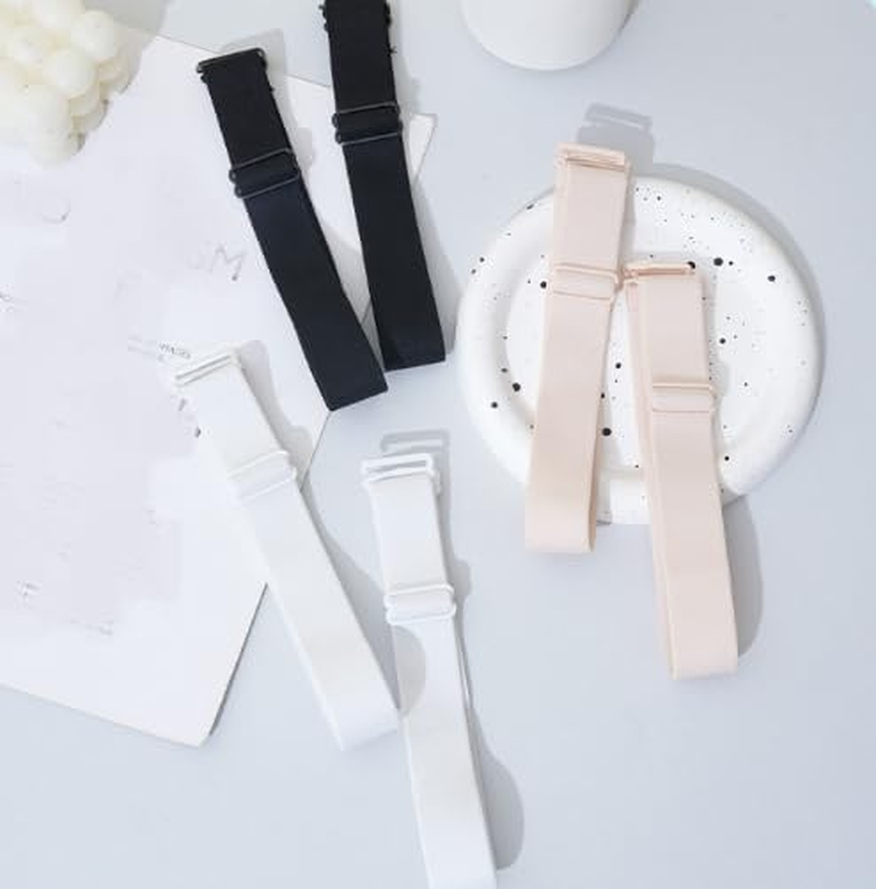 Underwear Shoulder Strap anti Slip Replacement, Elastic Elastic Band Detachable Bra Shoulder Strap (Style1, 55CM) image number 1